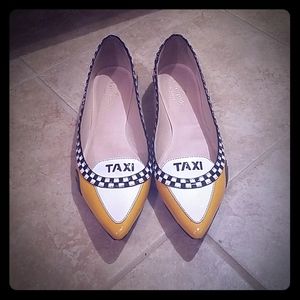 Size 7M Kate Spade taxi flats